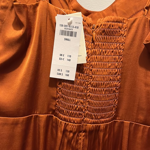 NWT High-Slit Midi Dress - Picture 5 of 7